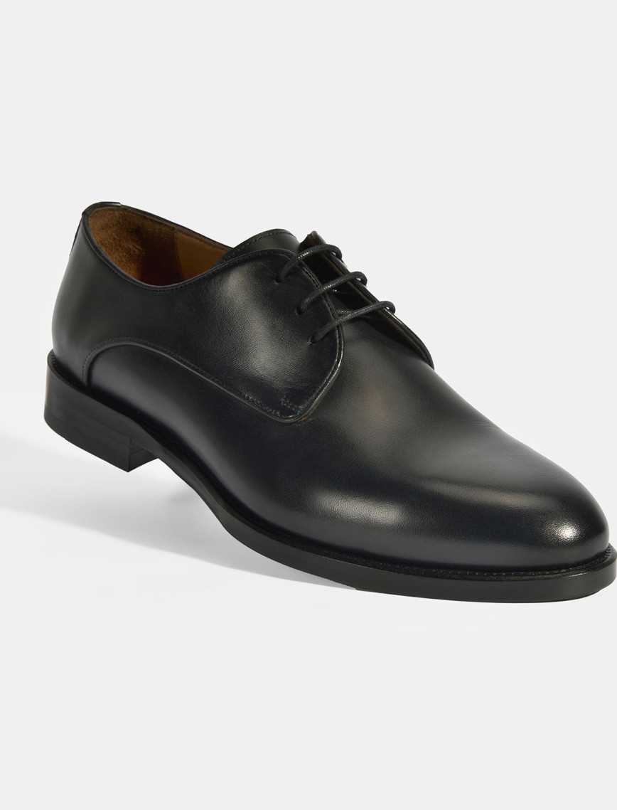 Siyah Erkek Bağcıklı Klasik Ayakkabı Siyah Erkek Bağcıklı Klasik Ayakkabı