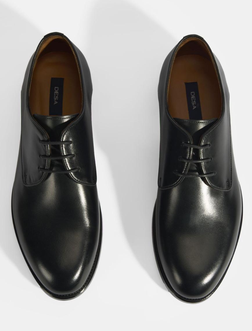 Siyah Erkek Bağcıklı Klasik Ayakkabı Siyah Erkek Bağcıklı Klasik Ayakkabı