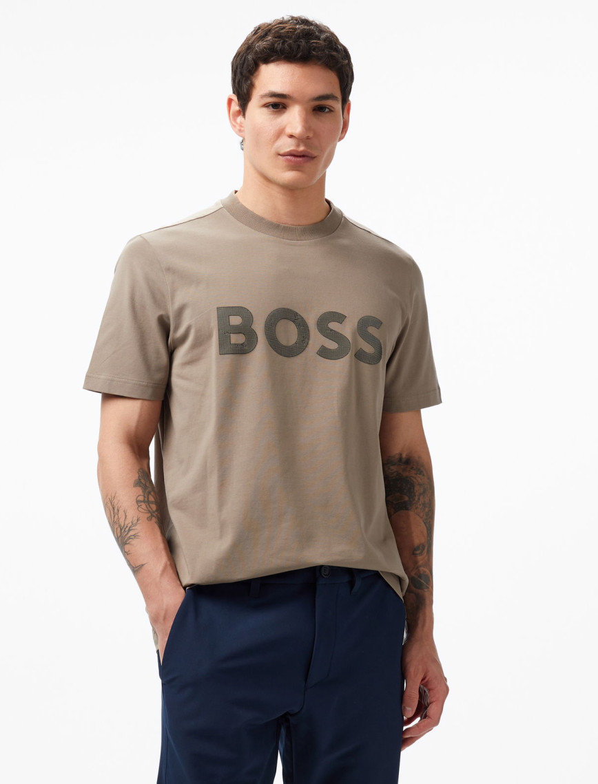 Boss Tl Logo Erkek Lacivert T-Shirt Boss Tl Logo Erkek Lacivert T-Shirt