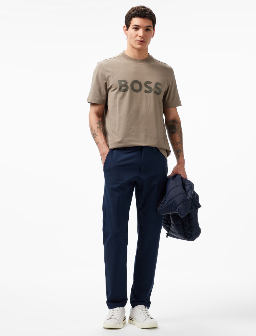 Boss Tee Tl Logo Erkek Yeşil T-Shirt Boss Tee Tl Logo Erkek Yeşil T-Shirt