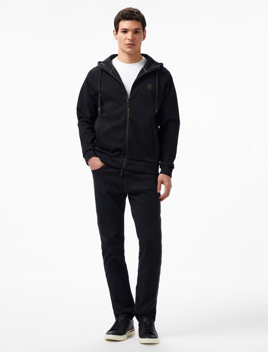 Boss Erkek Siyah Sweatshirt Boss Erkek Siyah Sweatshirt