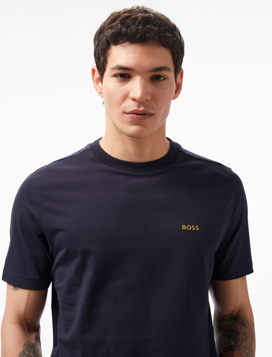 Boss Erkek Mavi T-Shirt Boss Erkek Mavi T-Shirt
