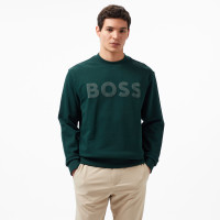 Boss Webasiccrew Erkek Yeşil Sweatshirt Boss Webasiccrew Erkek Yeşil Sweatshirt