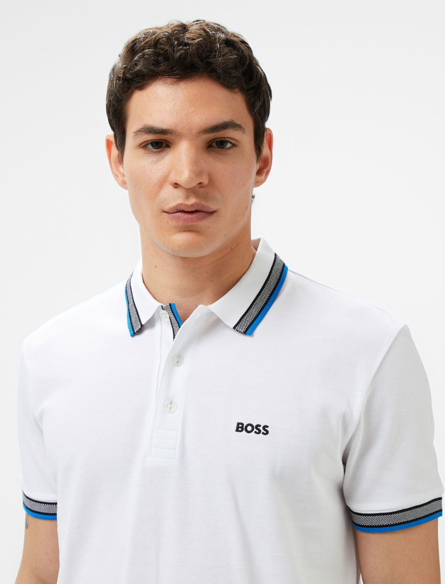 Boss Erkek Krem Polo Boss Erkek Krem Polo
