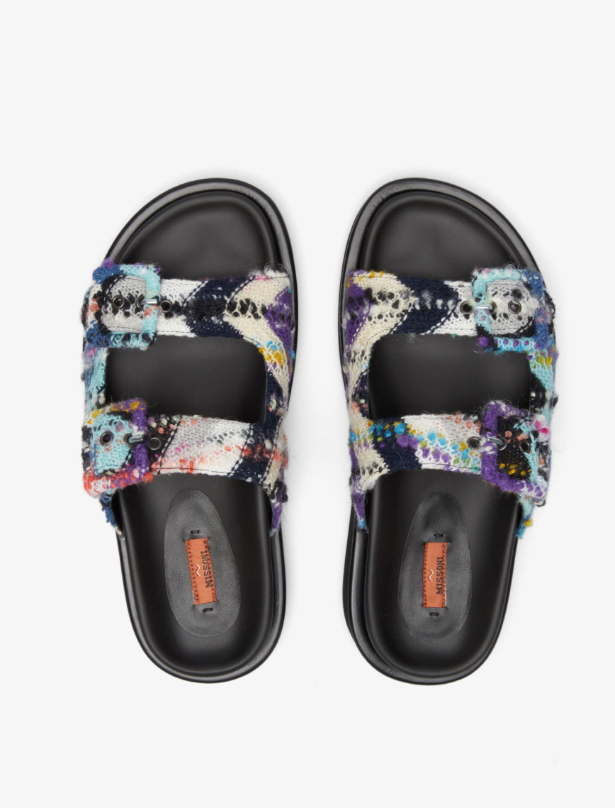 Missoni Kadın Mavi Sandalet Missoni Kadın Mavi Sandalet