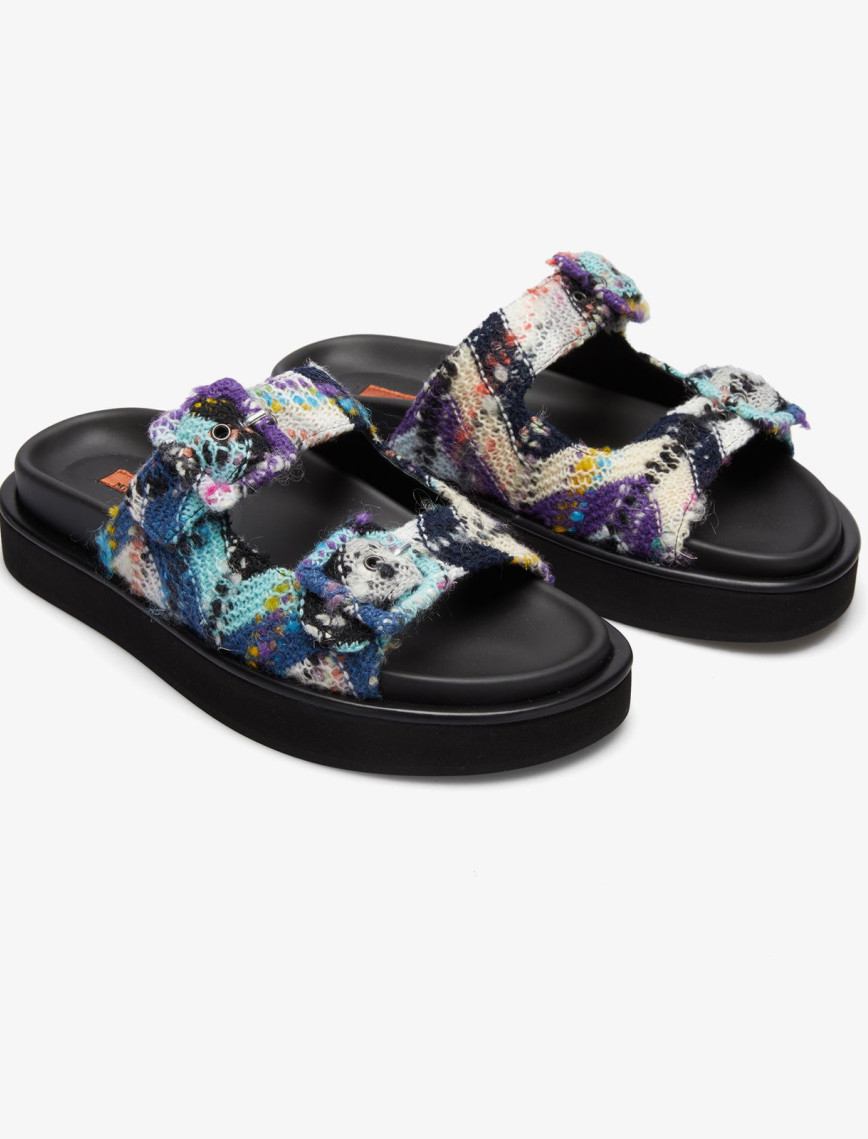 Missoni Kadın Mavi Sandalet Missoni Kadın Mavi Sandalet