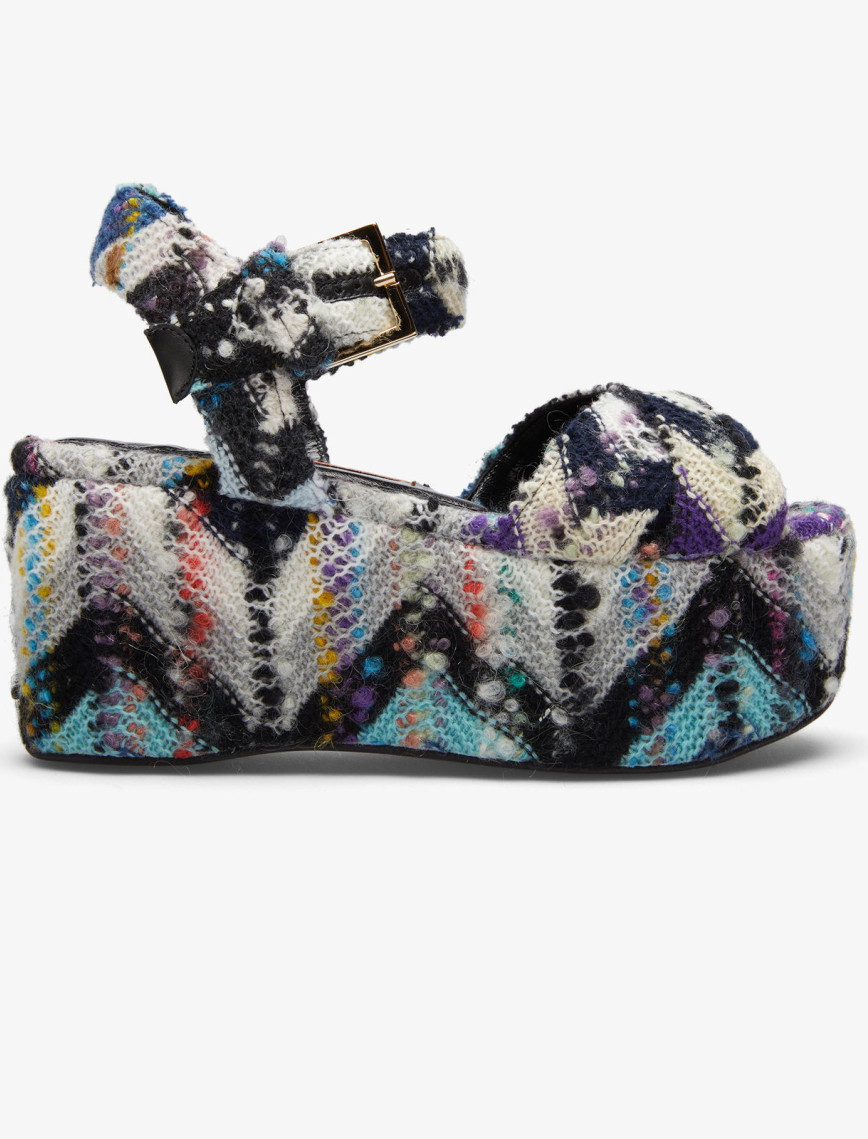 Missoni Kadın Mavi Sandalet Missoni Kadın Mavi Sandalet