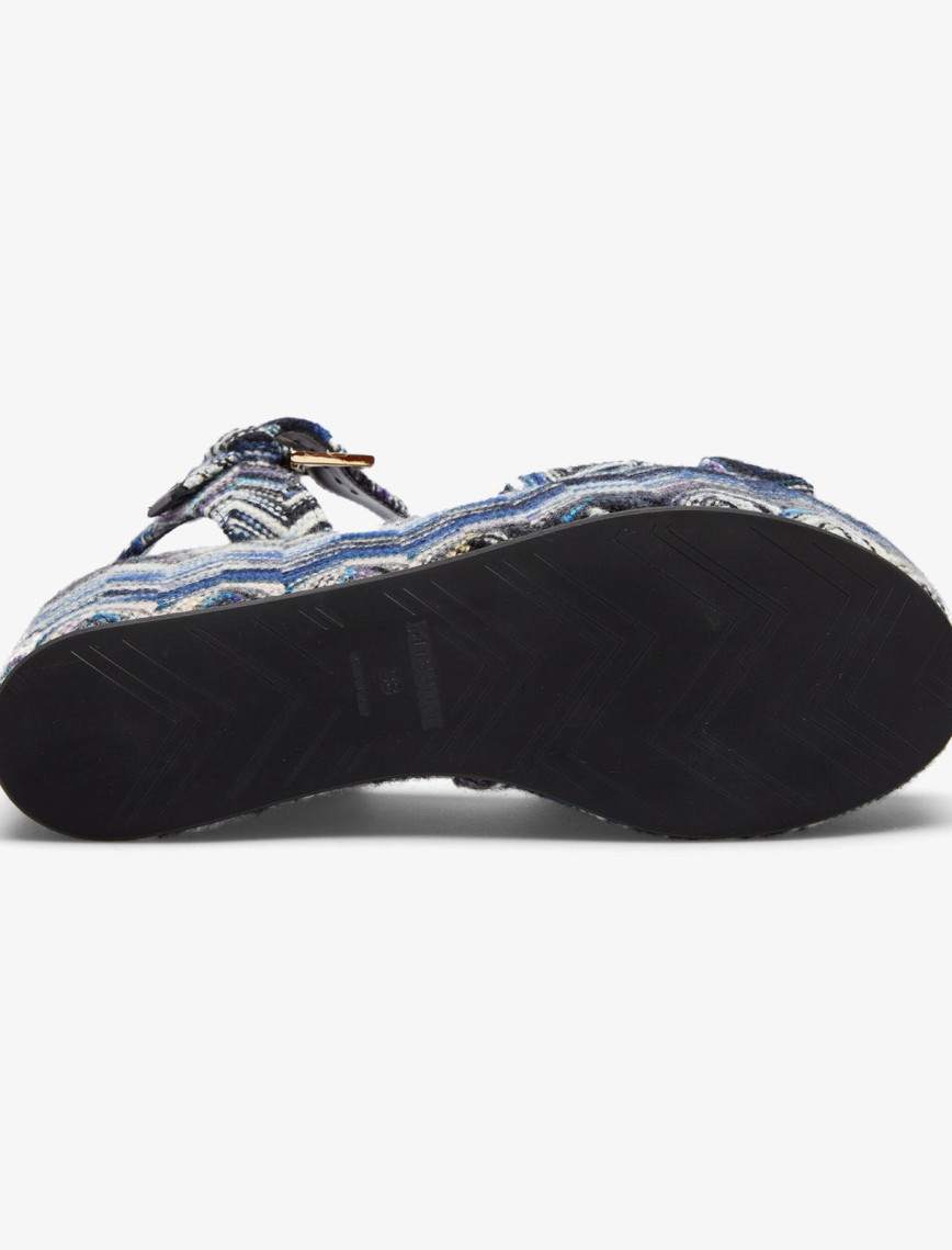 Missoni Kadın Mavi Sandalet Missoni Kadın Mavi Sandalet
