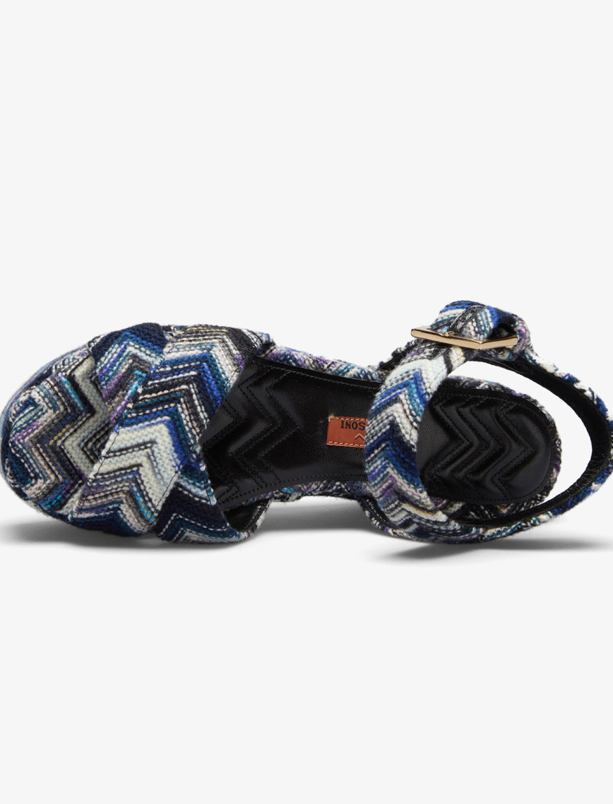 Missoni Kadın Mavi Sandalet Missoni Kadın Mavi Sandalet