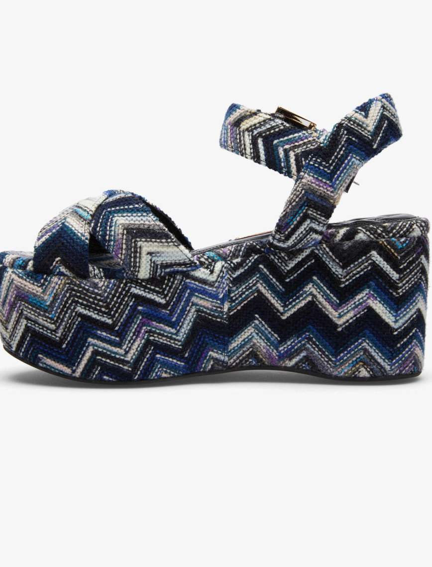 Missoni Kadın Mavi Sandalet Missoni Kadın Mavi Sandalet
