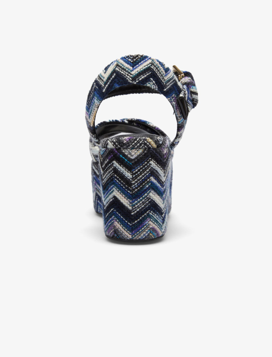 Missoni Kadın Mavi Sandalet Missoni Kadın Mavi Sandalet