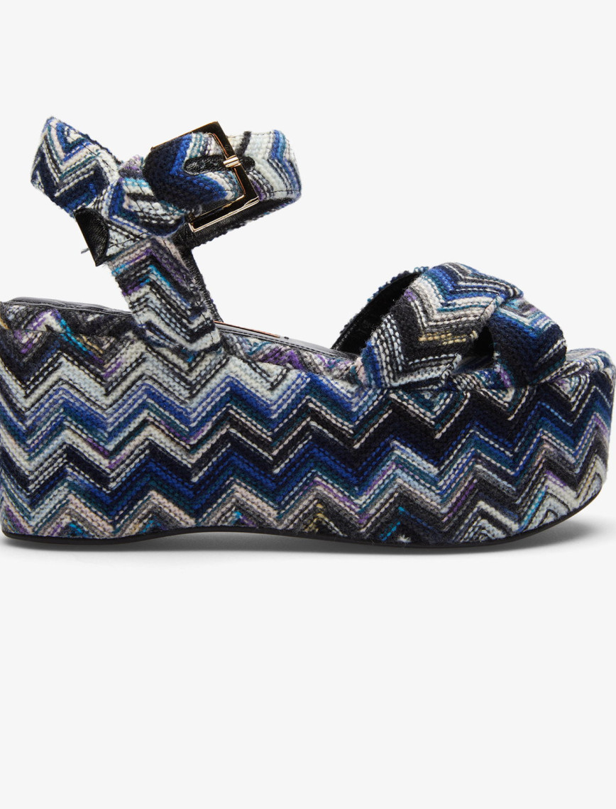 Missoni Kadın Mavi Sandalet Missoni Kadın Mavi Sandalet