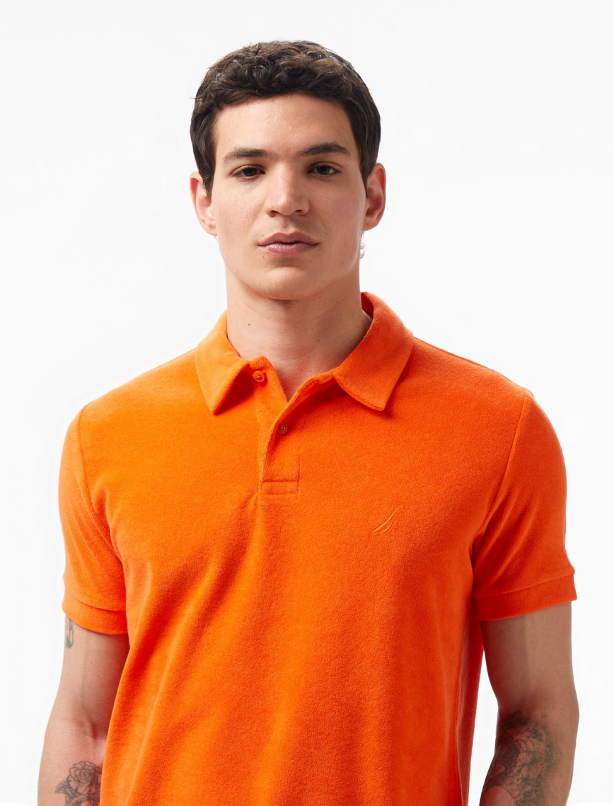Nautica Erkek Turuncu Classic Fit Kısa Kollu Polo Nautica Erkek Turuncu Classic Fit Kısa Kollu Polo