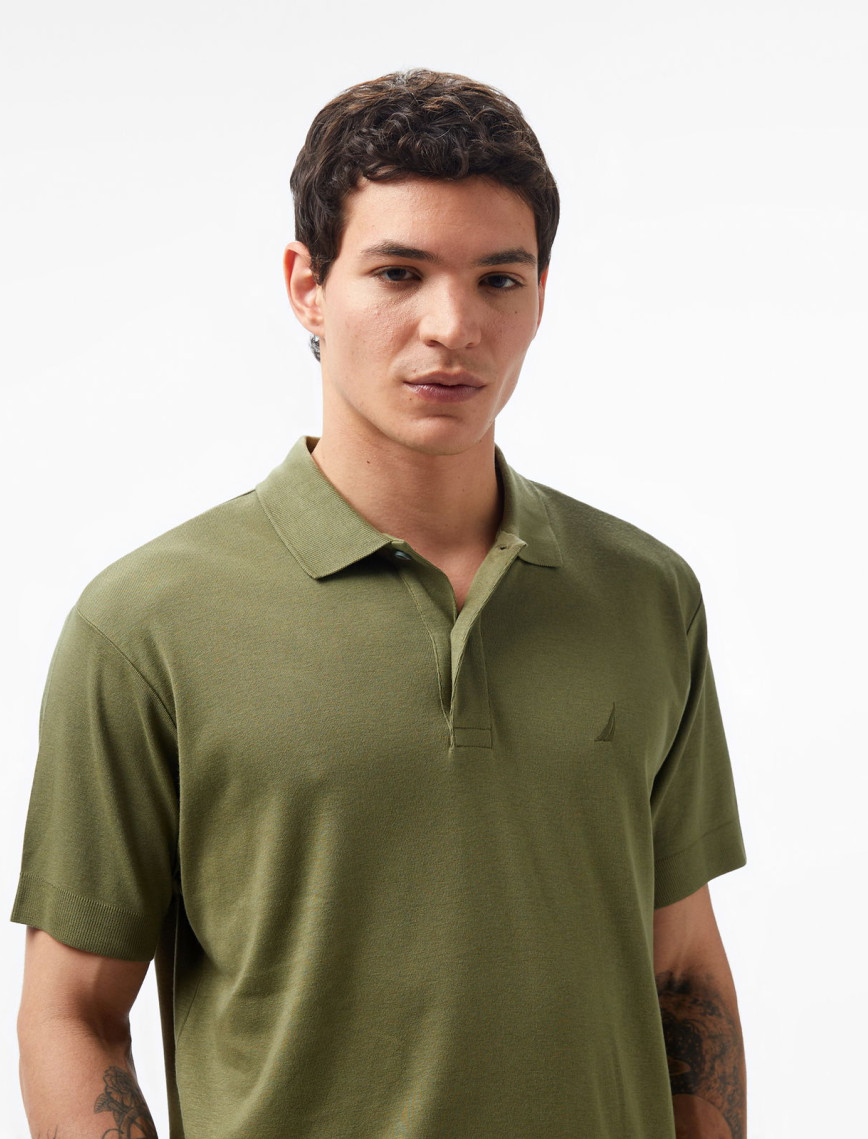 Nautica Erkek Yeşil Classic Fit Kısa Kollu Polo Nautica Erkek Yeşil Classic Fit Kısa Kollu Polo