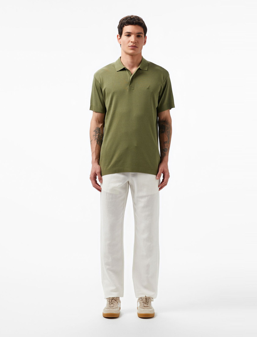 Nautica Erkek Yeşil Classic Fit Kısa Kollu Polo Nautica Erkek Yeşil Classic Fit Kısa Kollu Polo