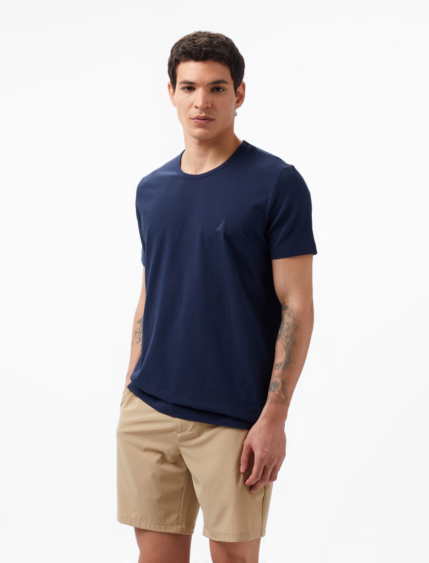 Nautica Erkek Bordo T-Shirt Nautica Erkek Bordo T-Shirt