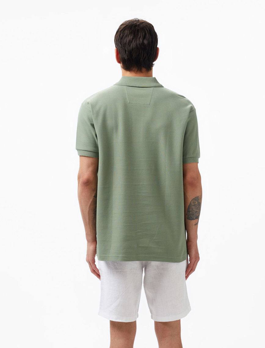 Nautica Erkek Yeşil Classic Fit Kısa Kollu Polo Nautica Erkek Yeşil Classic Fit Kısa Kollu Polo