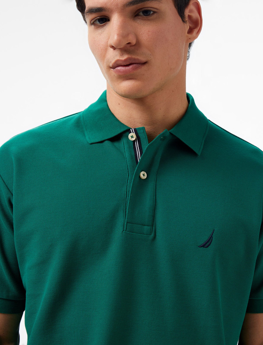 Nautica Erkek Yeşil Classic Fit Kısa Kollu Polo Nautica Erkek Yeşil Classic Fit Kısa Kollu Polo