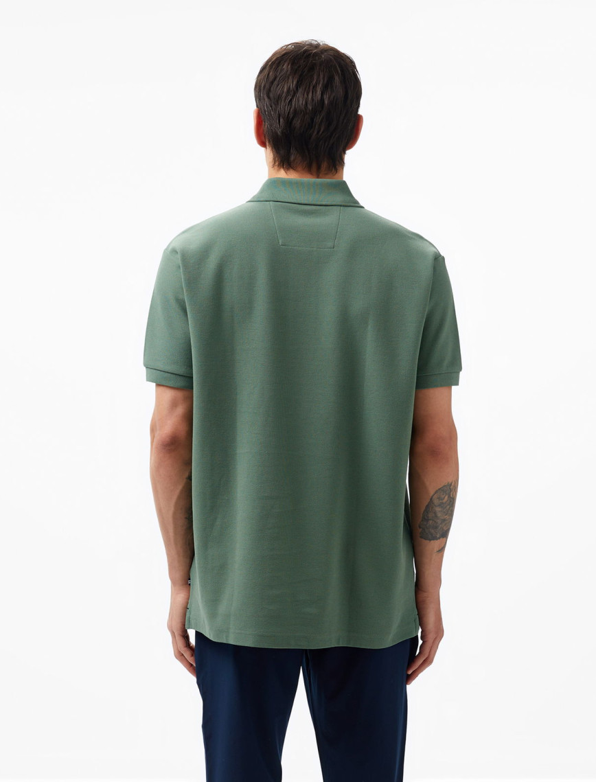 Nautica Erkek Yeşil Classic Fit Kısa Kollu Polo Nautica Erkek Yeşil Classic Fit Kısa Kollu Polo