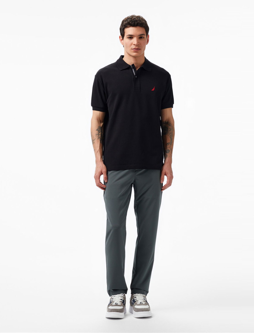 Nautica Erkek Siyah Classic Fit Kısa Kollu Polo Nautica Erkek Siyah Classic Fit Kısa Kollu Polo