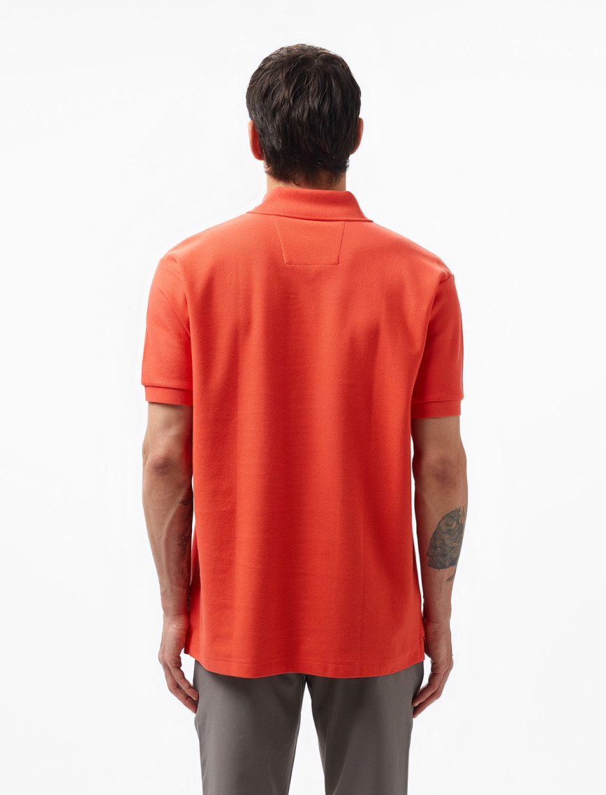 Nautica Erkek Turuncu Classic Fit Kısa Kollu Polo Nautica Erkek Turuncu Classic Fit Kısa Kollu Polo