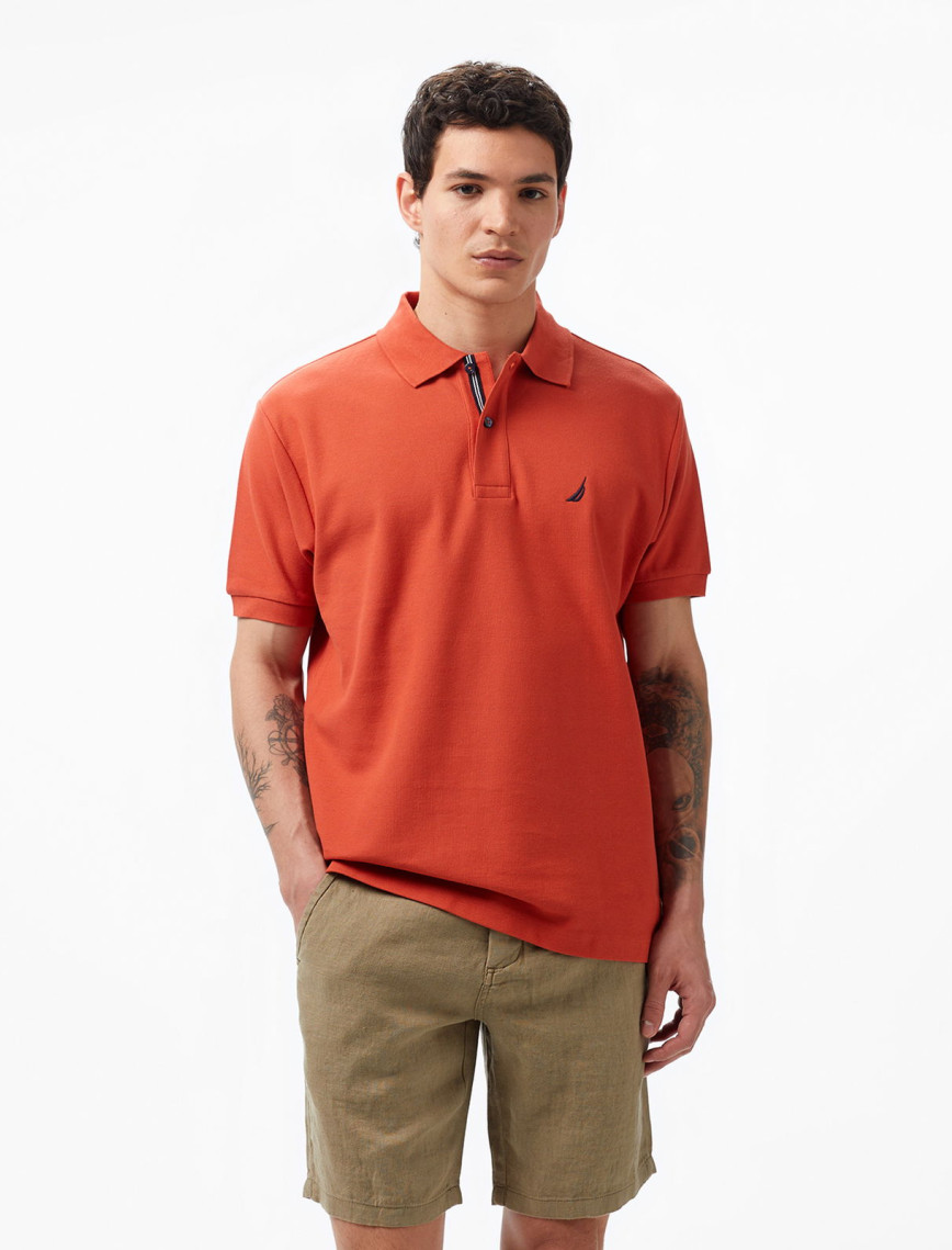 Nautica Erkek Kırmızı Classic Fit Kısa Kollu Polo Nautica Erkek Kırmızı Classic Fit Kısa Kollu Polo