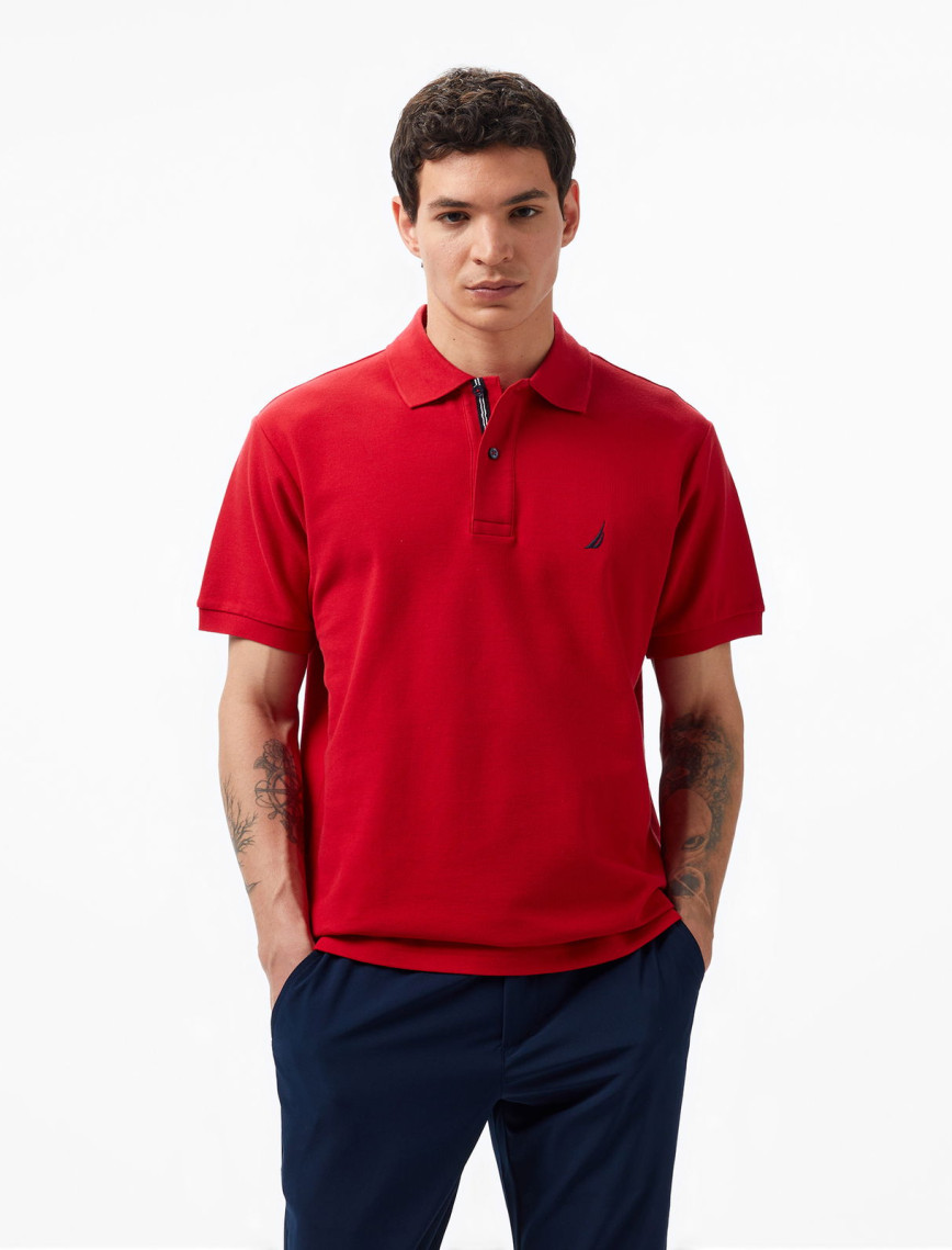 Nautica Erkek Mor Classic Fit Kısa Kollu Polo Nautica Erkek Mor Classic Fit Kısa Kollu Polo