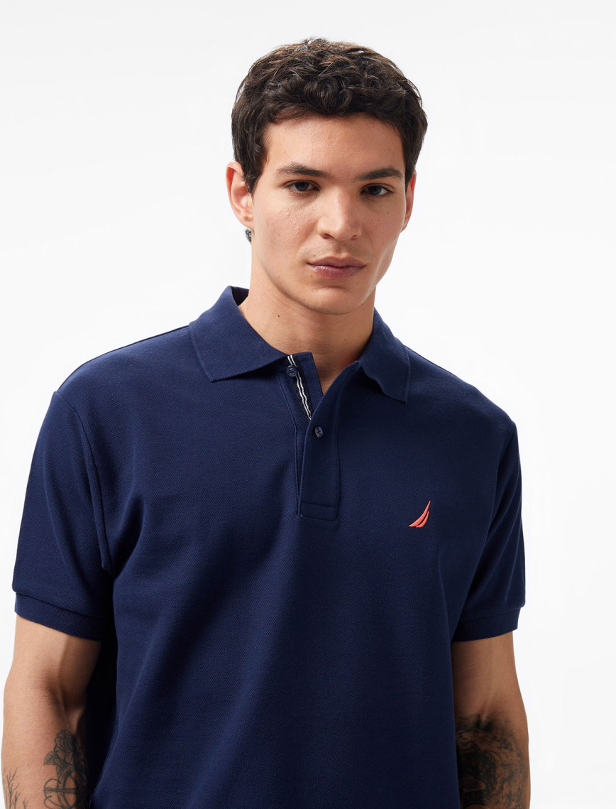 Nautica Erkek Lacivert Classic Fit Kısa Kollu Polo Nautica Erkek Lacivert Classic Fit Kısa Kollu Polo