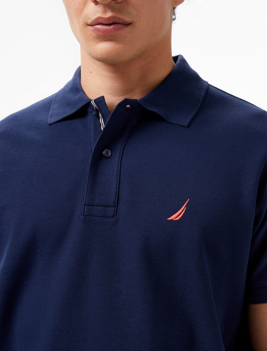 Nautica Erkek Lacivert Classic Fit Kısa Kollu Polo Nautica Erkek Lacivert Classic Fit Kısa Kollu Polo