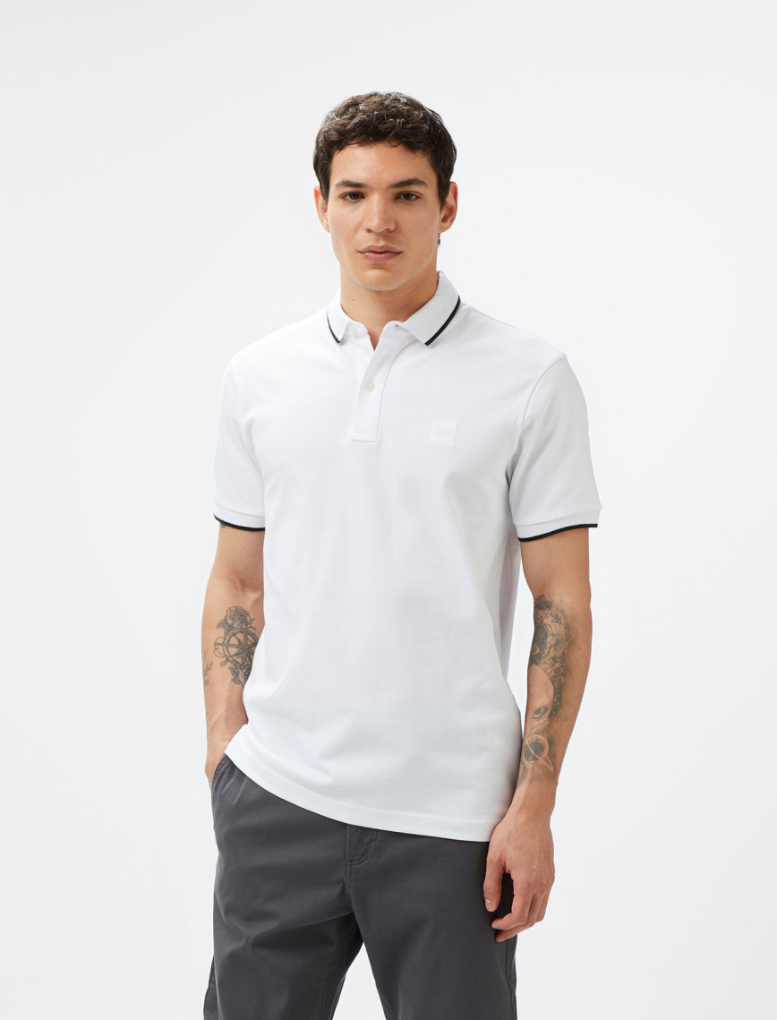 Boss Passertip Erkek Mavi Polo Boss Passertip Erkek Mavi Polo