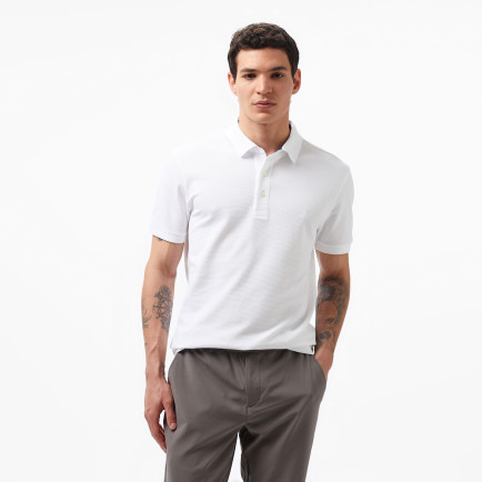 Nautica Erkek Beyaz Slim Fit Kısa Kollu Polo Nautica Erkek Beyaz Slim Fit Kısa Kollu Polo