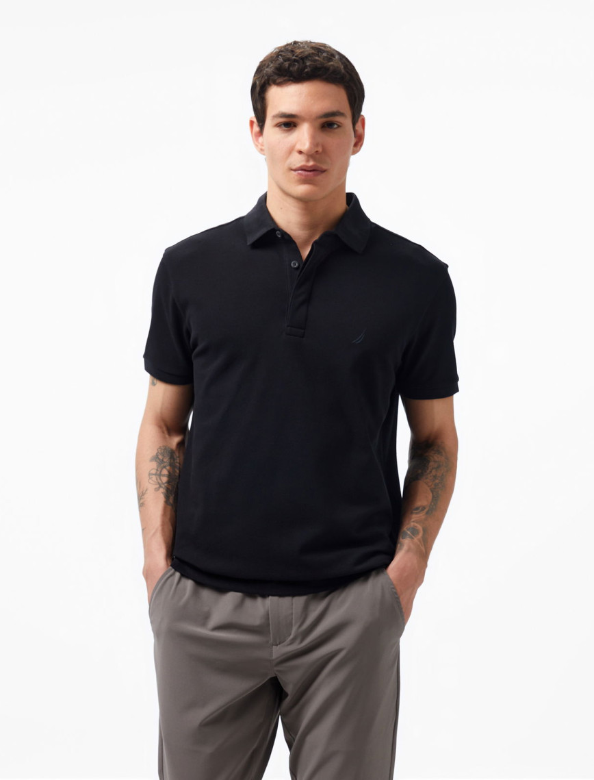Nautica Erkek Beyaz Slim Fit Kısa Kollu Polo Nautica Erkek Beyaz Slim Fit Kısa Kollu Polo