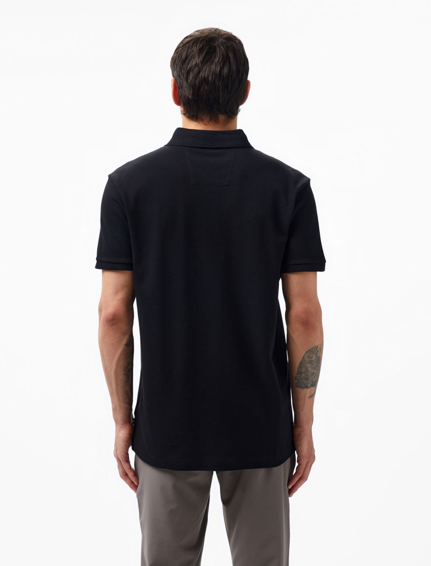 Nautica Erkek Siyah Slim Fit Kısa Kollu Polo Nautica Erkek Siyah Slim Fit Kısa Kollu Polo