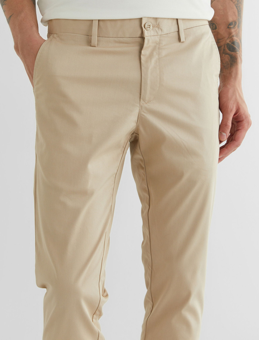 GANT Erkek Bej Slim Fit Pantolon GANT Erkek Bej Slim Fit Pantolon