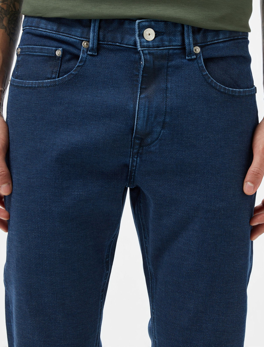 Lacoste Erkek Slim Fit Mavi Jean Pantolon Lacoste Erkek Slim Fit Mavi Jean Pantolon