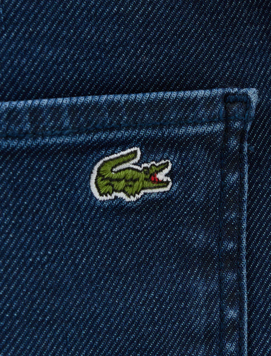 Lacoste Erkek Slim Fit Mavi Jean Pantolon Lacoste Erkek Slim Fit Mavi Jean Pantolon