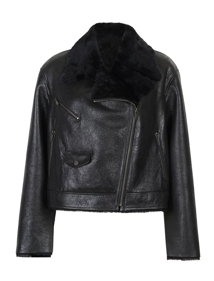 Maryan Koyu Kahve Kadın Kürk Ceket Maryan Koyu Kahve Kadın Kürk Ceket