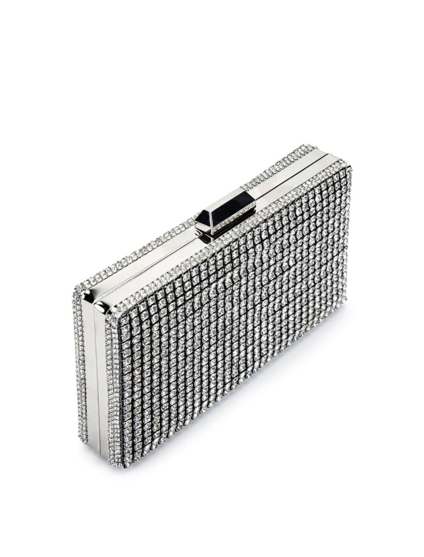 Tamer Tanca Kadın Vegan Gri Abiye Çanta Tamer Tanca Kadın Vegan Gri Abiye Çanta