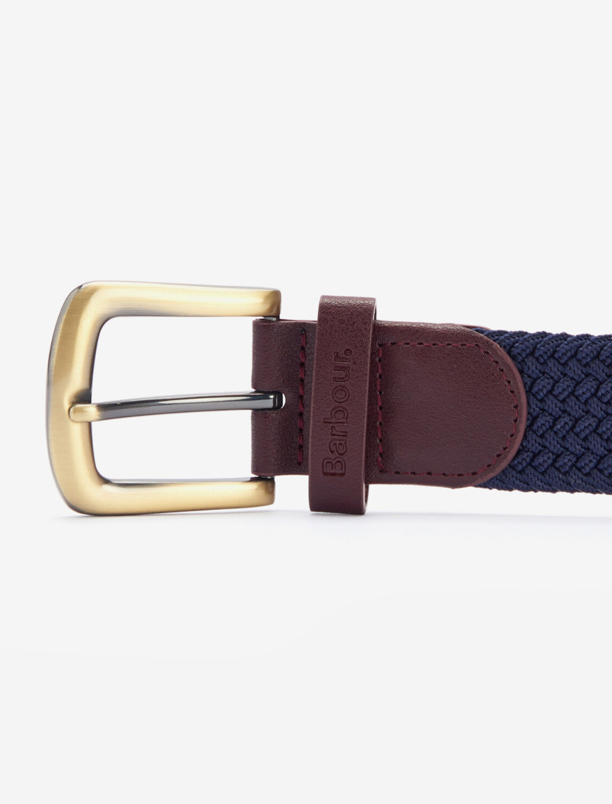 Barbour Esnek Dokuma Deri Kemer Barbour Esnek Dokuma Deri Kemer