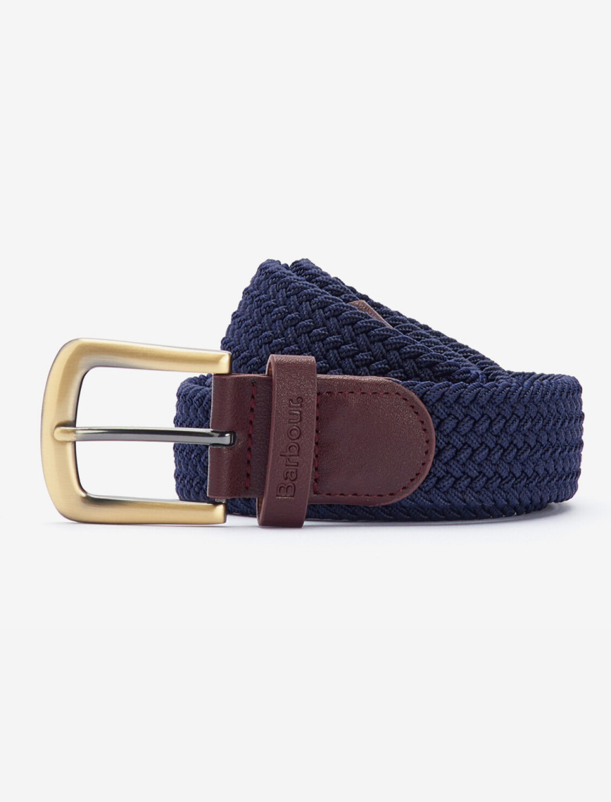 Barbour Esnek Dokuma Deri Kemer Barbour Esnek Dokuma Deri Kemer