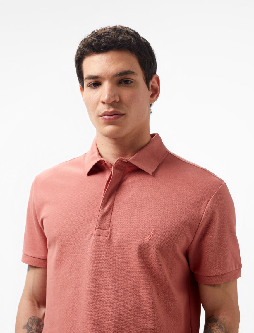 Nautica Erkek Kahverengi Slim Fit Polo Yaka T-Shirt Nautica Erkek Kahverengi Slim Fit Polo Yaka T-Shirt