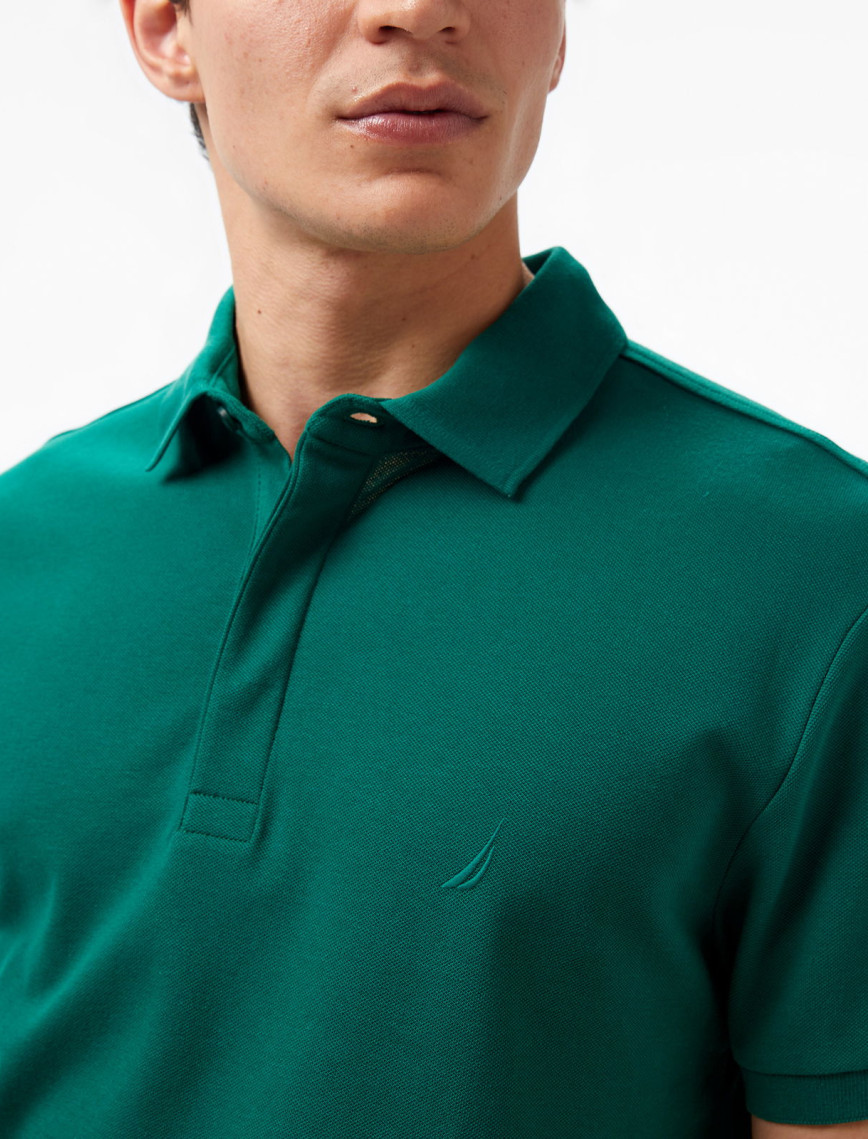Nautica Erkek Yeşil Slim Fit Polo