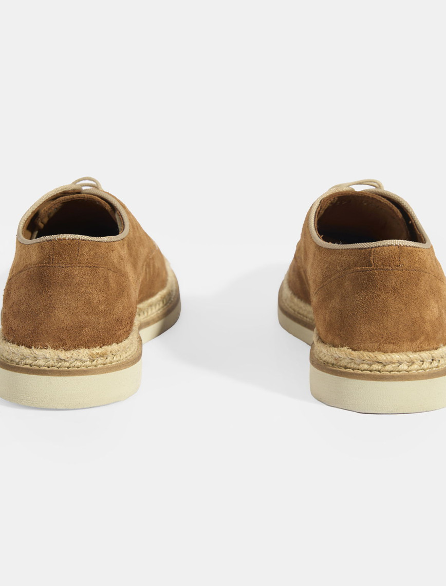 Erkek Taba Örgü Detaylı Bağcıklı Günlük Ayakkabı Erkek Taba Örgü Detaylı Bağcıklı Günlük Ayakkabı