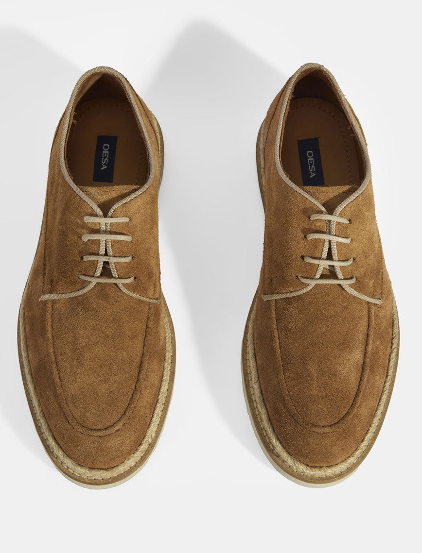 Erkek Taba Örgü Detaylı Bağcıklı Günlük Ayakkabı Erkek Taba Örgü Detaylı Bağcıklı Günlük Ayakkabı