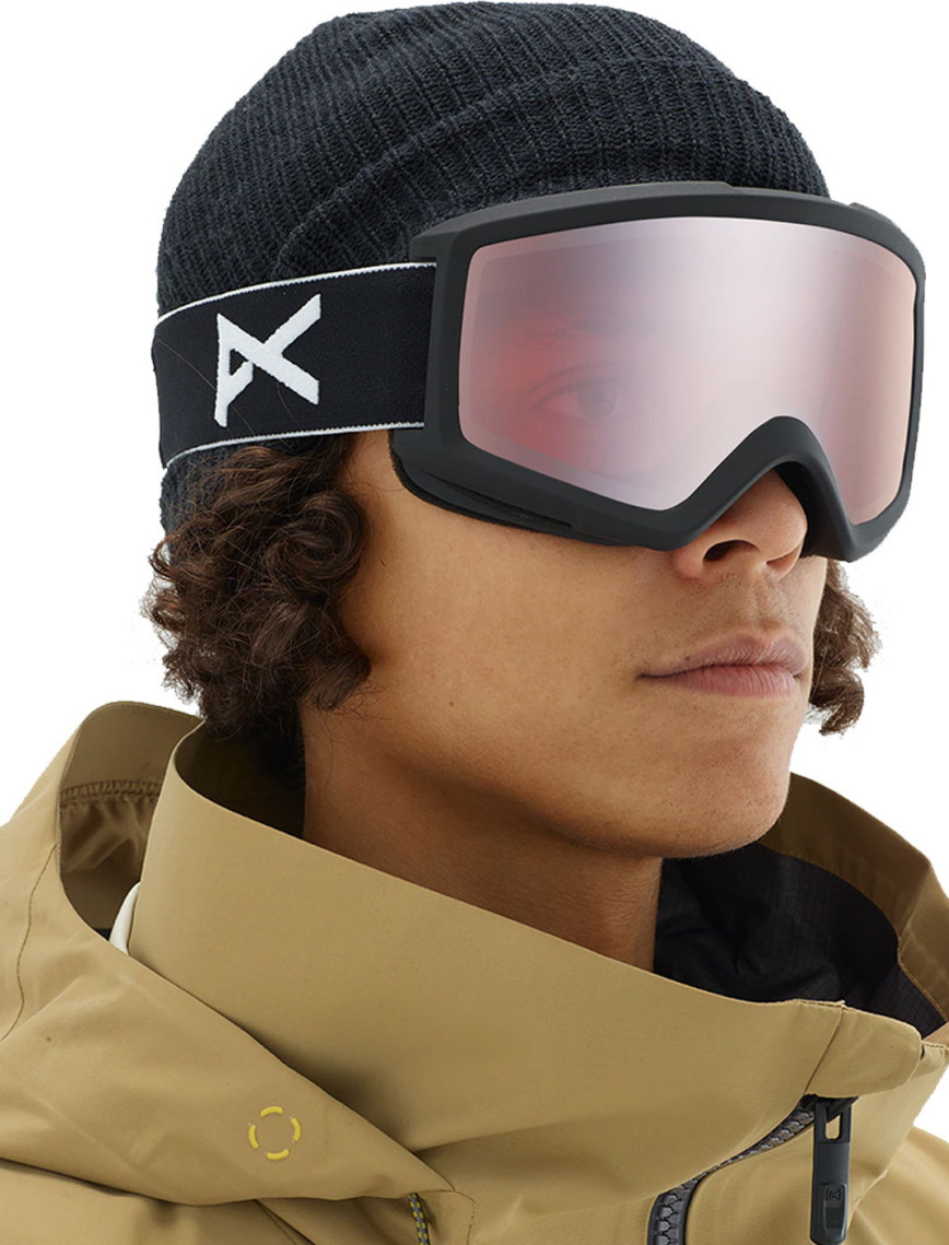 Anon Erkek Kayak/Snowboard Ekipman Goggle Helix 2.0 W/Spare Siyah Anon Erkek Kayak/Snowboard Ekipman Goggle Helix 2.0 W/Spare Siyah
