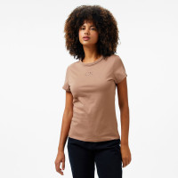 Calvin Klein Slim Kadın Kahverengi T-Shirt Calvin Klein Slim Kadın Kahverengi T-Shirt