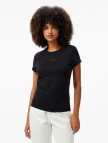 Calvin Klein Slim Kadın Siyah T-Shirt Calvin Klein Slim Kadın Siyah T-Shirt