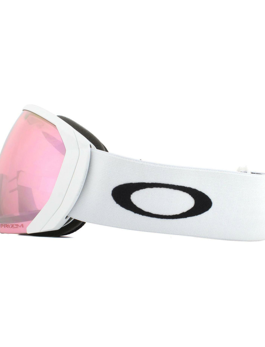Oakley Unisex Goggle Flight Path Matte White / Prizm Snow Hi Pink Oakley Unisex Goggle Flight Path Matte White / Prizm Snow Hi Pink