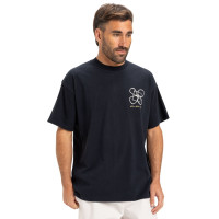 Quiksilver Hw Outside Inside Erkek Siyah Tişört