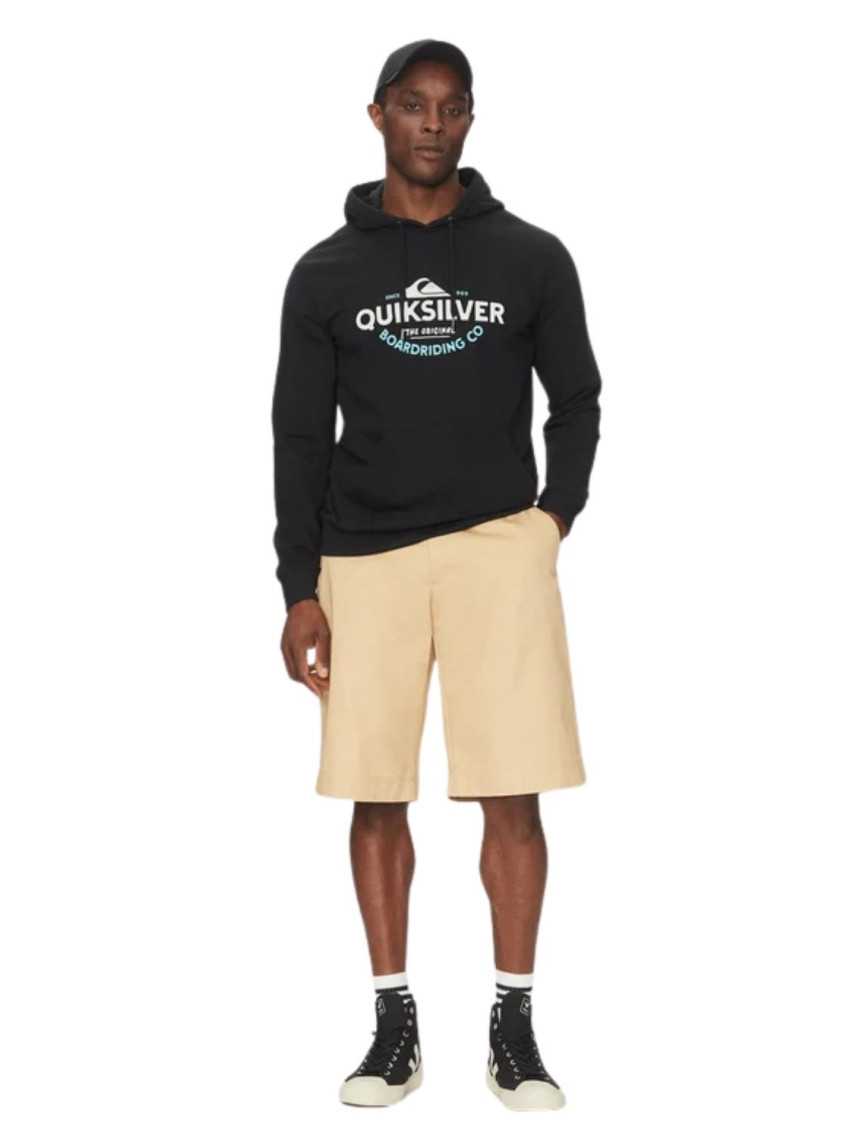 Quiksilver Typed Out Hoodie Erkek Siyah Sweatshirt Quiksilver Typed Out Hoodie Erkek Siyah Sweatshirt